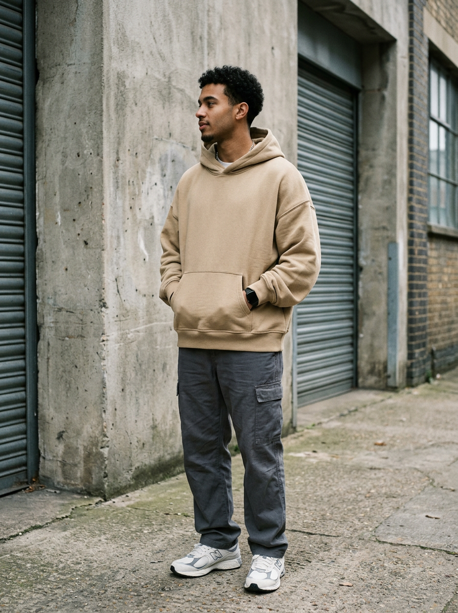 Oversized Cotton Hoodie