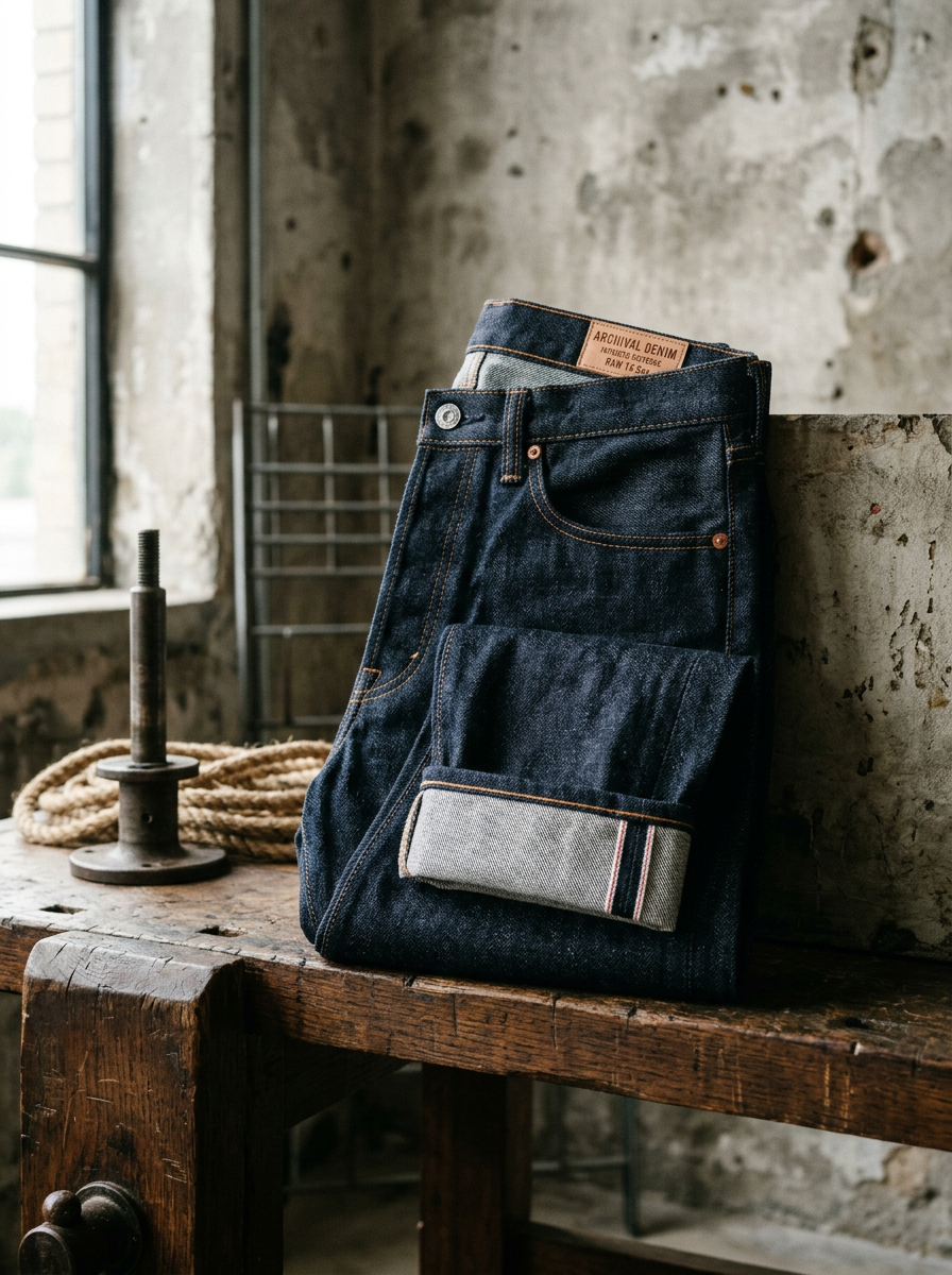 Slim-Fit Selvedge Denim