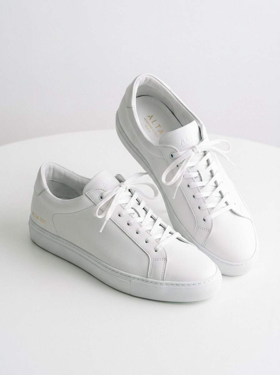 Minimalist Leather Sneakers